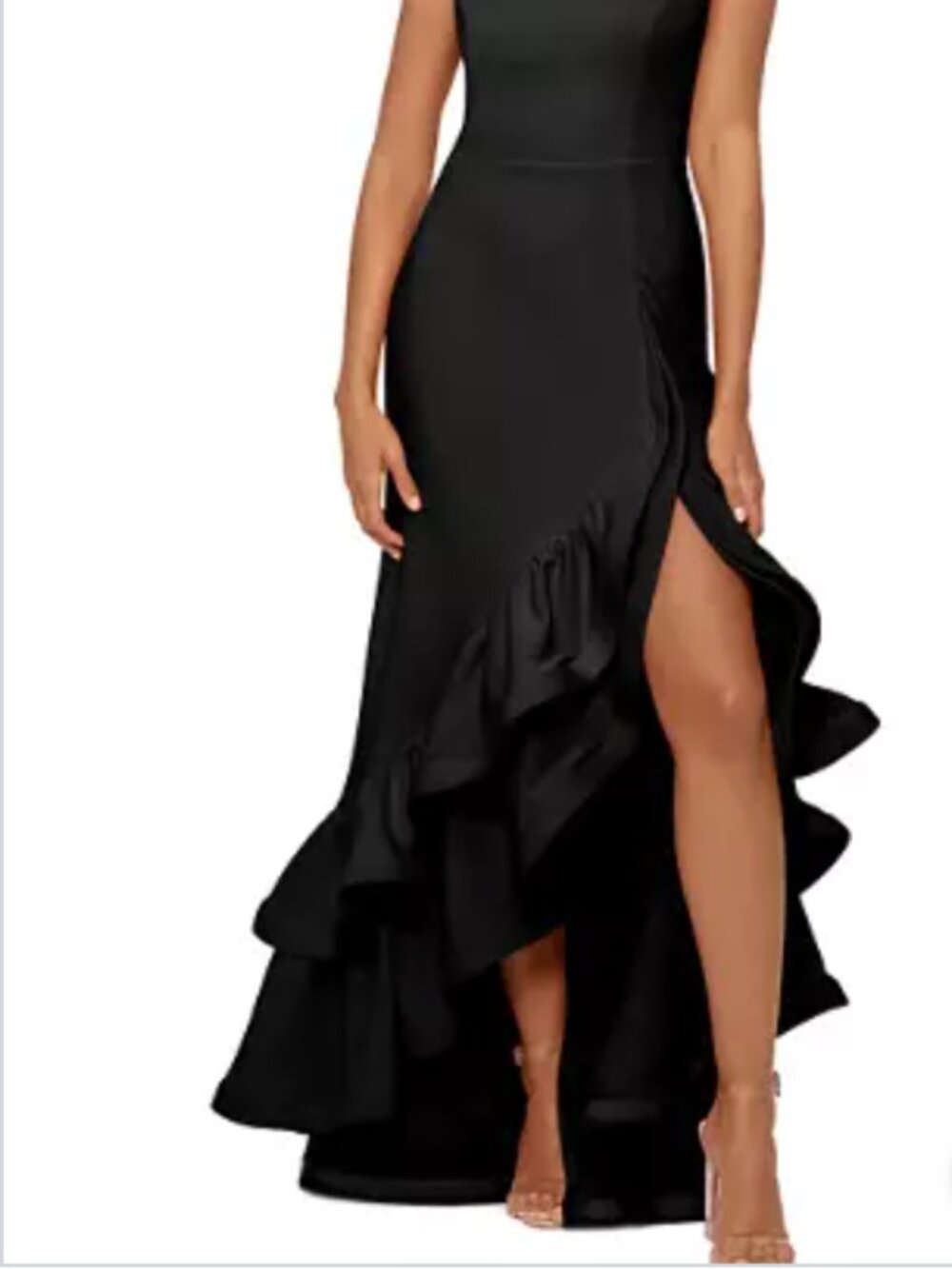 Betsy & Adam Formal Black Dress!